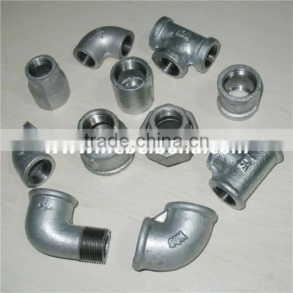 High Pressure Malleable Iron Oil And Gas Pipe Fittings