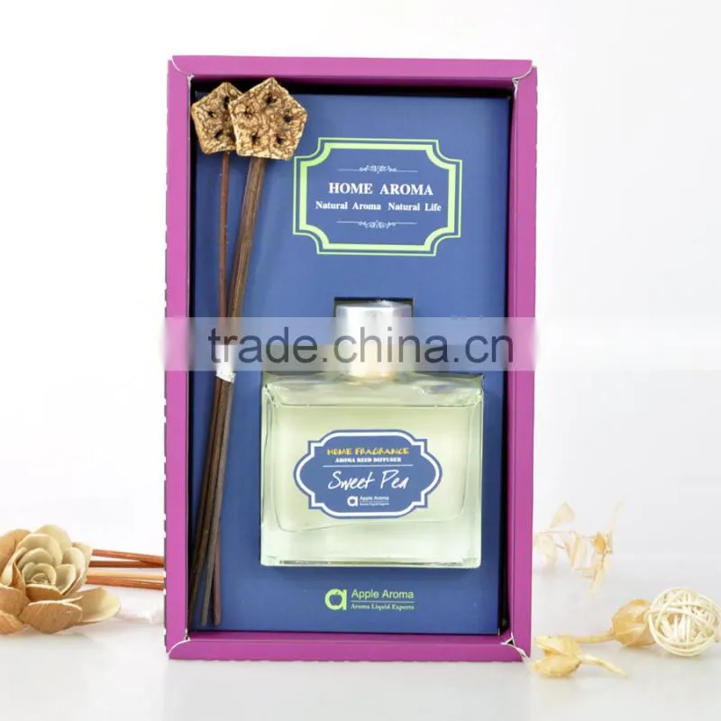 essential oil reed diffuser with original rattan stick PVC sleeve