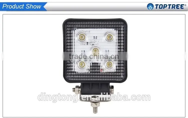 Slim led tractor work lights 15w waterproof led worklamp 10-30v auxiliary light