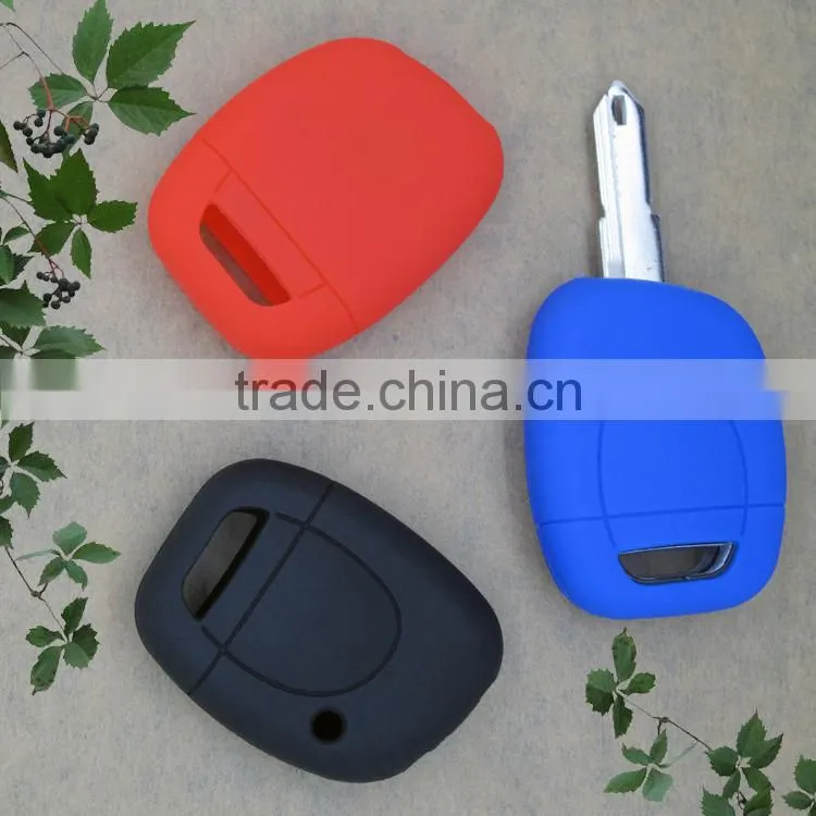 high quality car key cover silicone case holder for renault key case