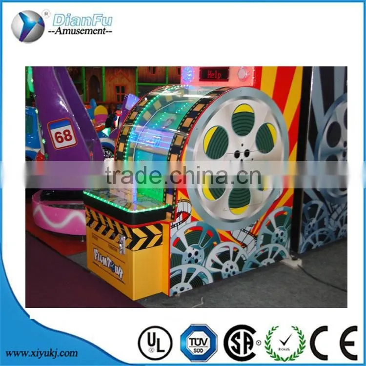 2016 redemption Eletronic spin and win game machine tickets type