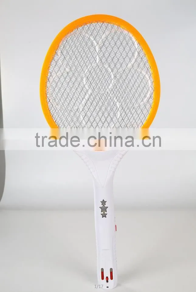 Hot sale rehcargebale mosquito swatter ZHOUYU Electric mosquito killer with light
