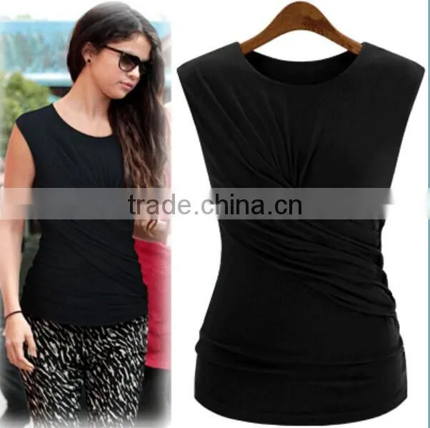 Tropical Blouses 2015 summer women new fashion shirts casual cropped new cheap clothes china tops exclusive style shirts