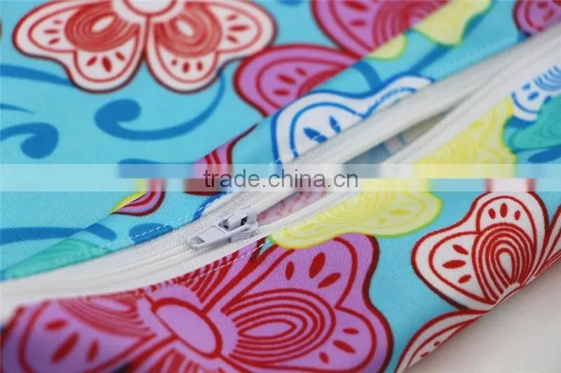 100% polyester waterproof high quality wet bag /diaper bag