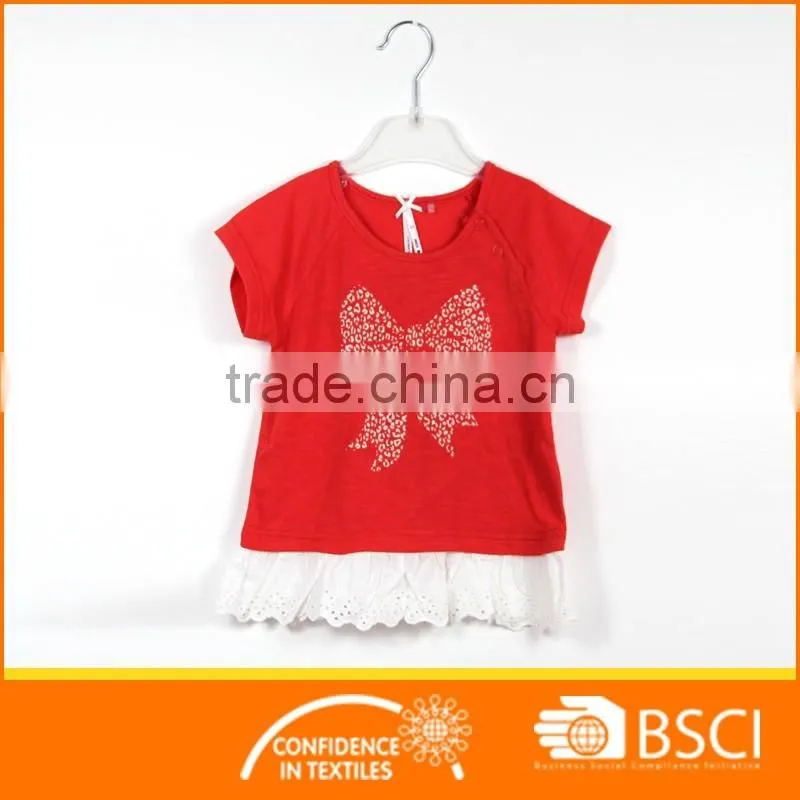 Baby Ruffle Skirt Hem Infant Tunic Dress