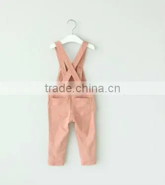 100%cotton children suspender trousers 2-12 years latest designs