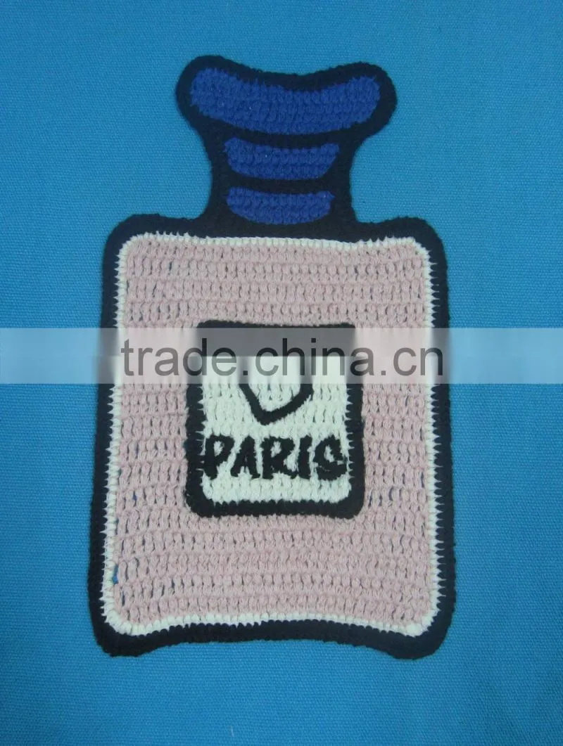 crochet cotton garment patches accessory