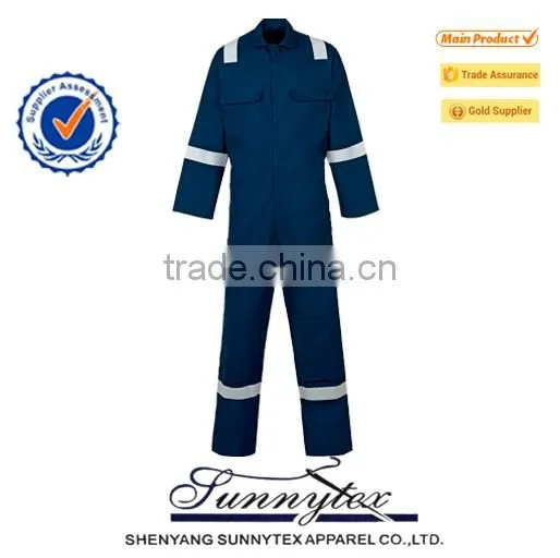 Factroy wholesale fire retardant different colours coveralls for offshore