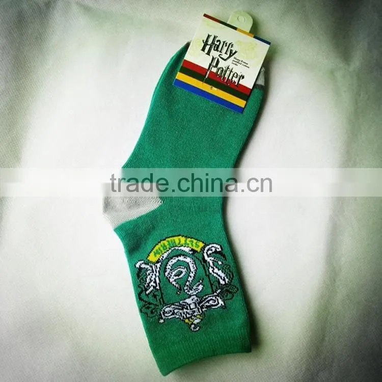 High quality Harry Potter socks,Gryffindor Ravenclaw Hufflepuff Slytherin teen students tube socks