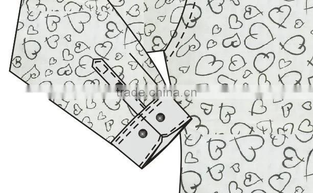 custom print slim fit shirt
