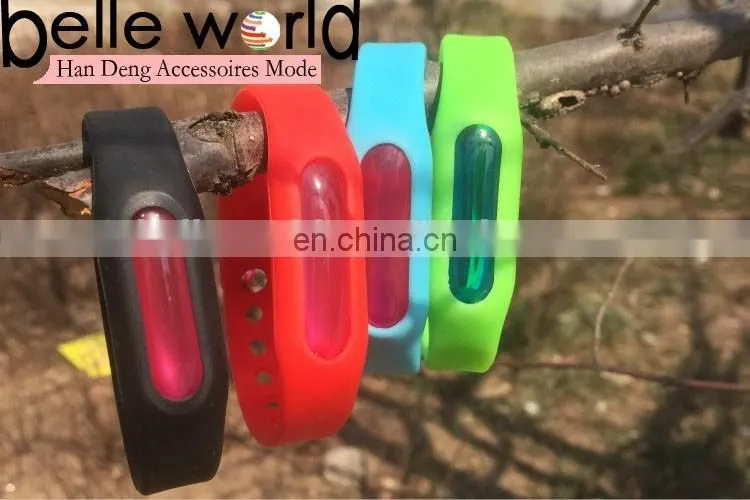 Summer Hot sale Waterproof BUGS LOCK Anti Mosquito Bug Repellent Wrist Band Bracelet Insect Nets