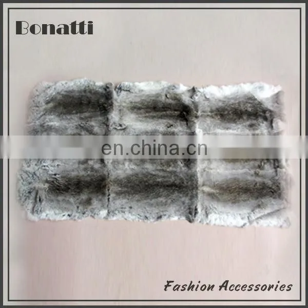 High quality rabbit fur plate