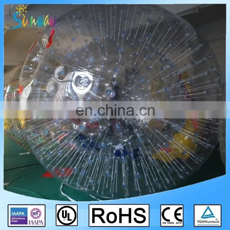 Sunway Human Ball Inflatable Game ,Giant Inflatable Zorb Ball for Sale