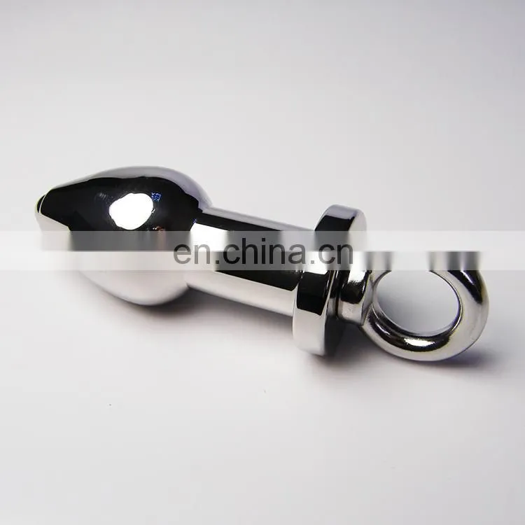 New arrival stailess steel anal plug enema, gay butt anal toys