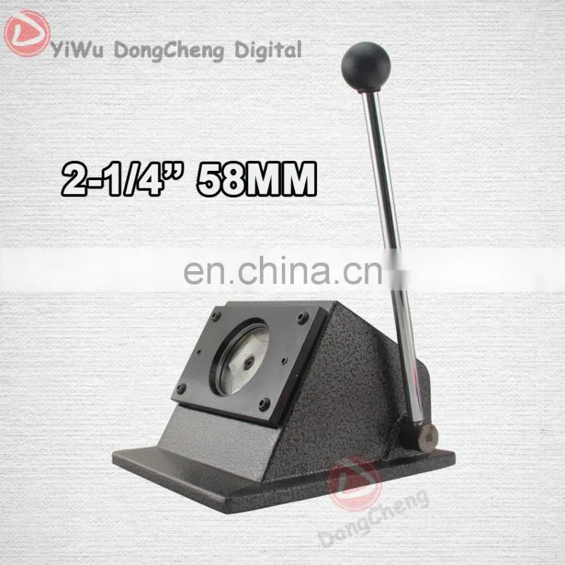 2015 Great Promotion for 2-1/4" 58MM Badge Maker Button Machine package/ 58MM Sales package