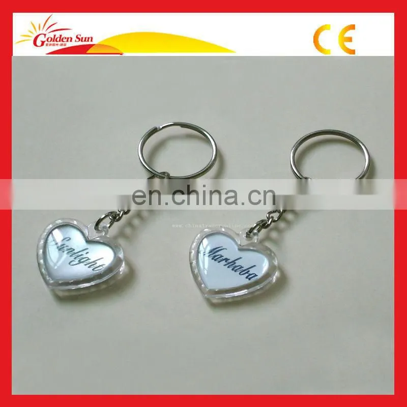 Promotion Eco-friendly Customized Acrylic Picture Keychain