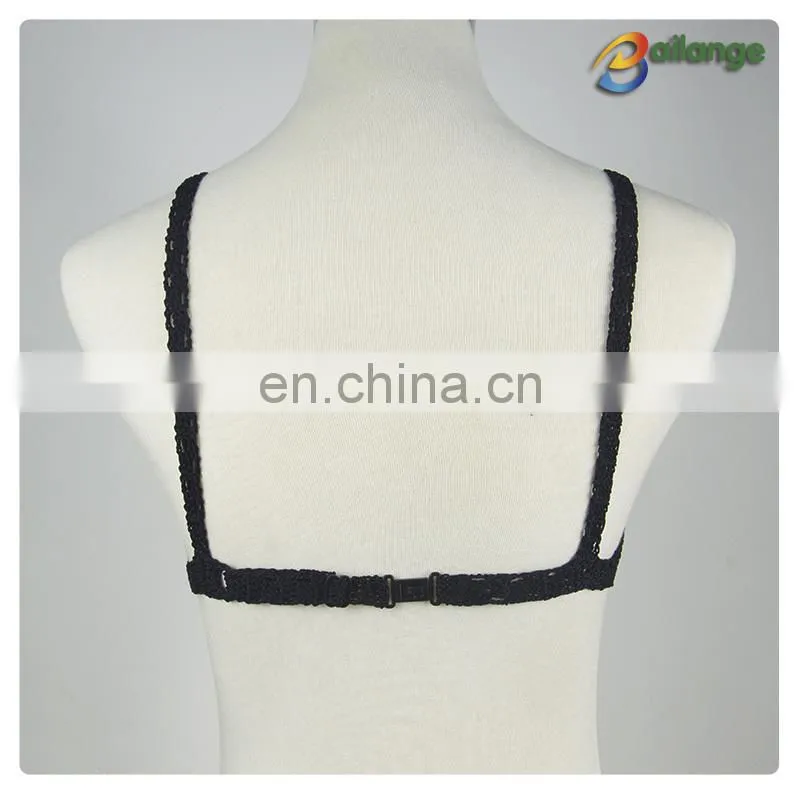Unique design spring black color hot sexy fashion swimwear bikini model