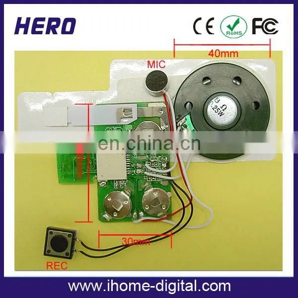 Customized new type for toys sound module