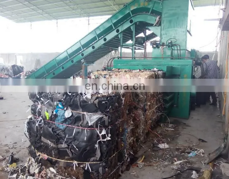 Automatic Hydraulic press packing /PET bottle baling machine / cotton baler machine