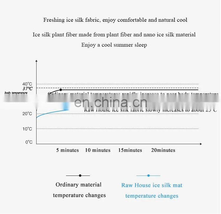 RawHouse summer original design sleeping mat ice silk mat bed
