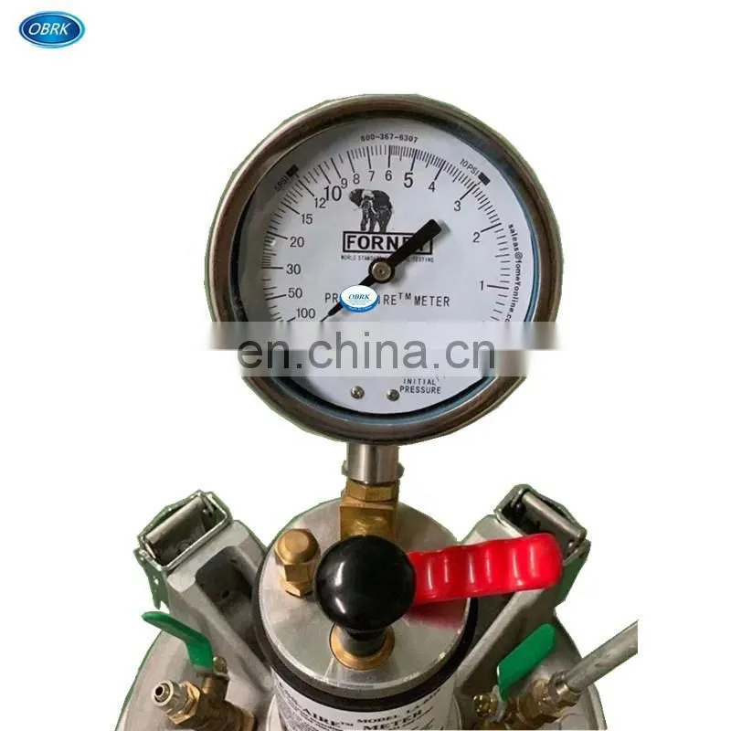 Hot sell Fresh Concrete Air Content Air Entrainment Testing Machine Tester Meter