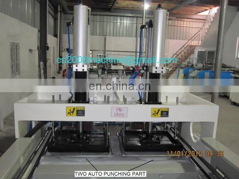 HAS VIDEO two lines full automatic t-shirt bag making machine