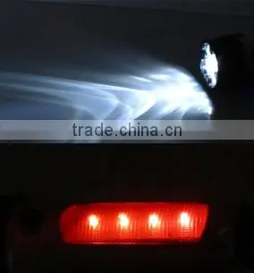 Multi car safety hammer dynamo flashlight