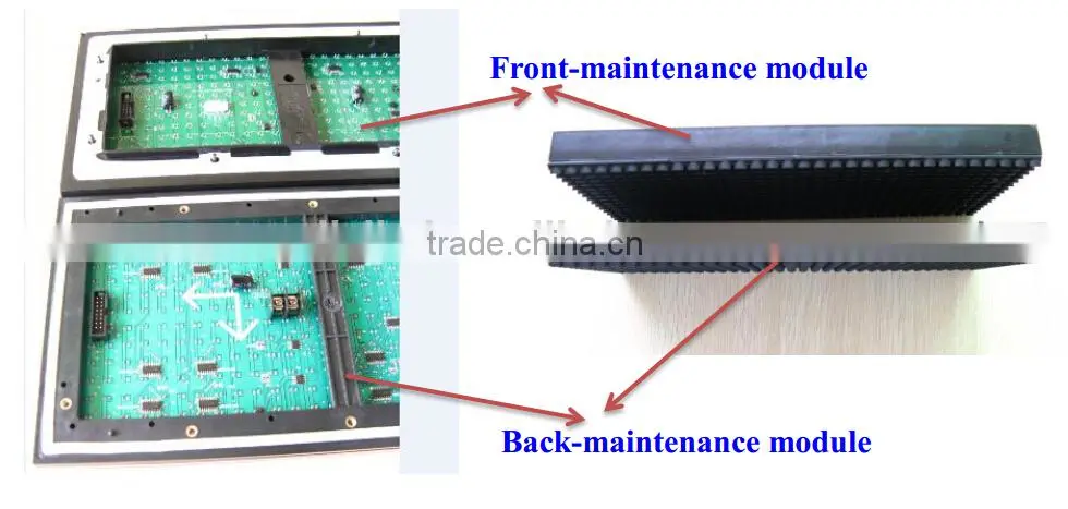 320*160mm green led pharmacy cross module/p10 led module price