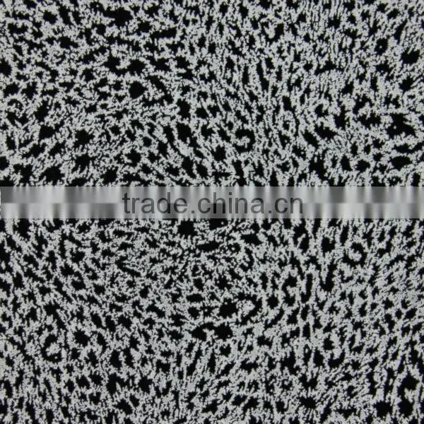 polyester flocked sofa fabric velvet