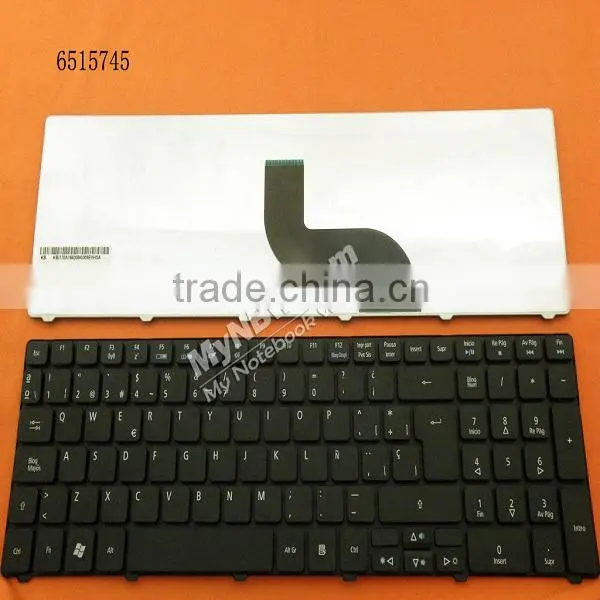 Laptop Keyboard For ACER AS5741G BLACK(Compatible with 5810T),SP Layout