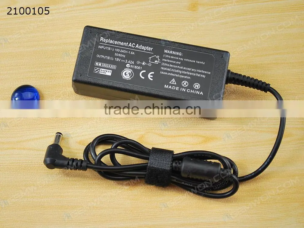 High Copy Laptop AC Power adapter for LITEON 19V 3.42A 5.5*2.5mm 65W
