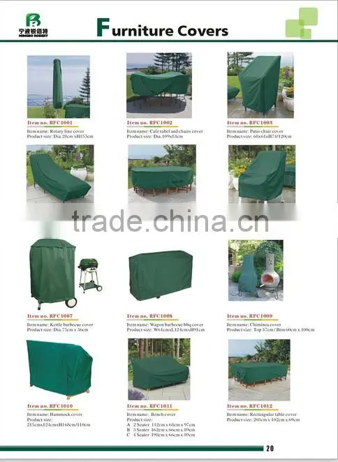 Plastic Garden Stacking Chair Cover