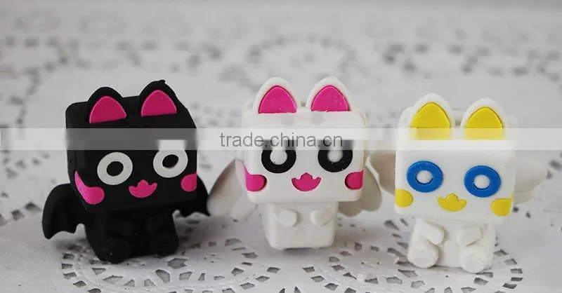 Novelty Cartoon dedicated students erasers