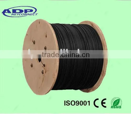Top quality FTTH fiber cable with Steel or FRP strength member