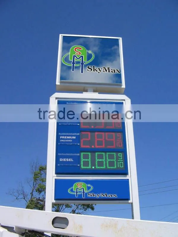 Gas LED Display