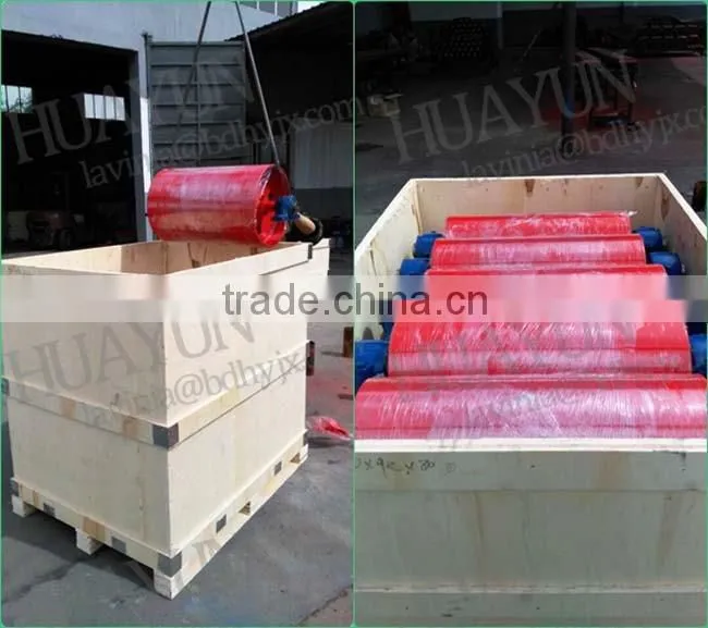320mm Dia Mining Drive Conveyor Drum Conveyor Roller Head Pulley