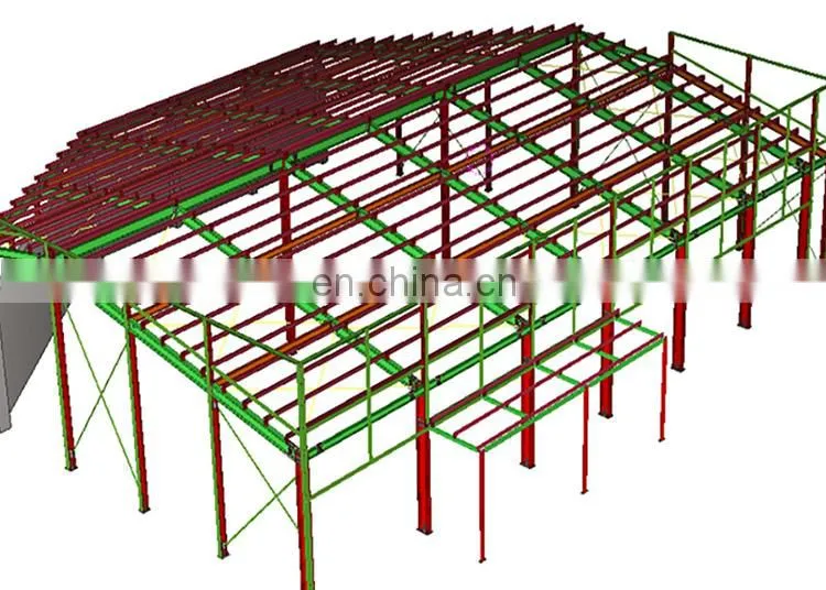 Low Cost Factory Industrial Warehouse Sheds Steel Products