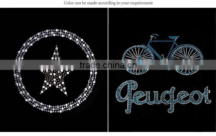Shining Hat pattern oes hotfix rhinestone transfer