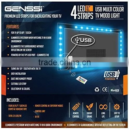 Accent Lighting RGB USB-powered LED Strip