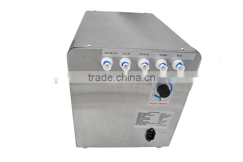 Drinking water fountains for home/bar with stylish RO filter faucet output soda chiller pure water for family