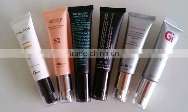 Pump tube for cosmetic packaging,Plastic Tubes, PE tube,cosmetic tube