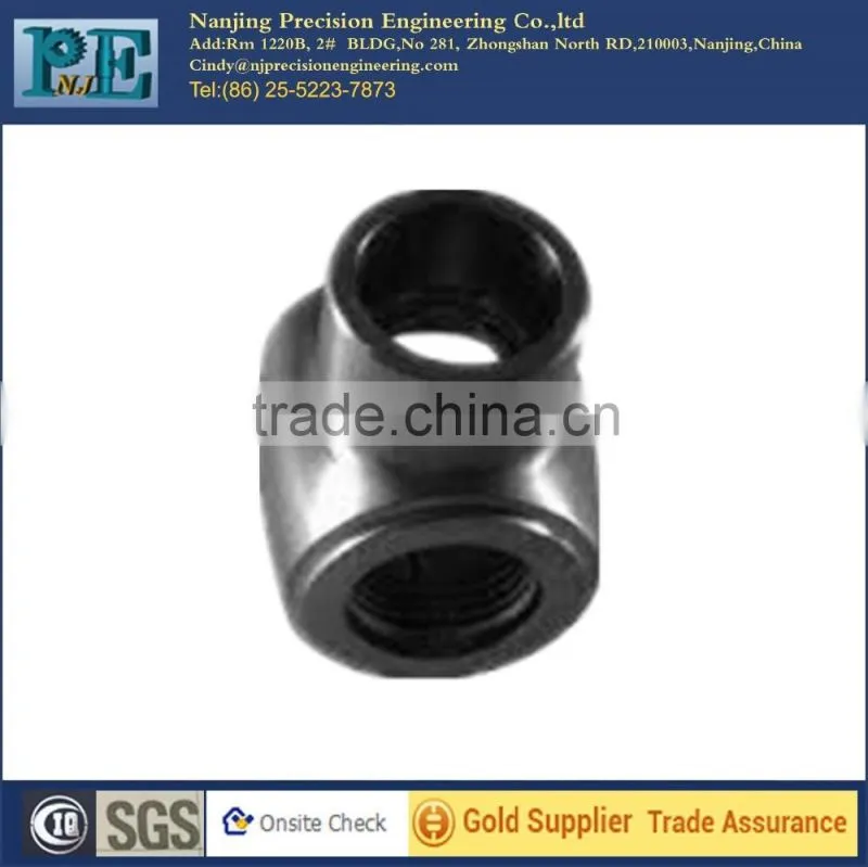 custom aluminum alloy forged pipe fittings