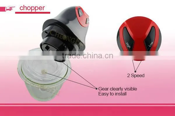ABS Low Noise Glass Bowl Chopper