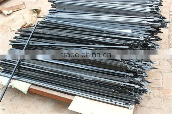high quality safety premanent wrought iron fence