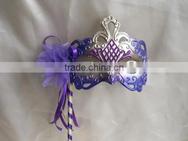 2014 unique half face mask with stick
