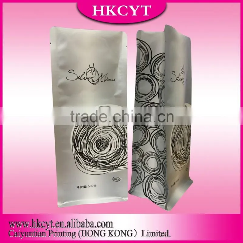 High quality without printing coffee bag with valve