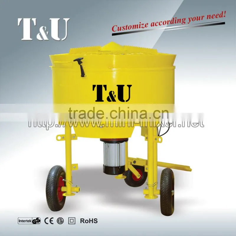 manual mini cement mixer,cement mixing machine ,pan cement mixer in China