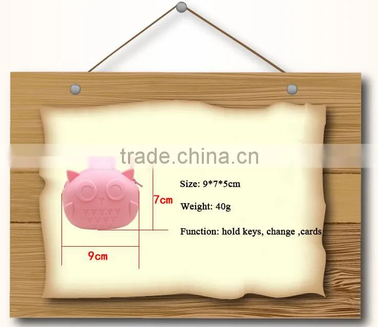 2015 Hotsale silicone rubber change purse online/evening purses sale