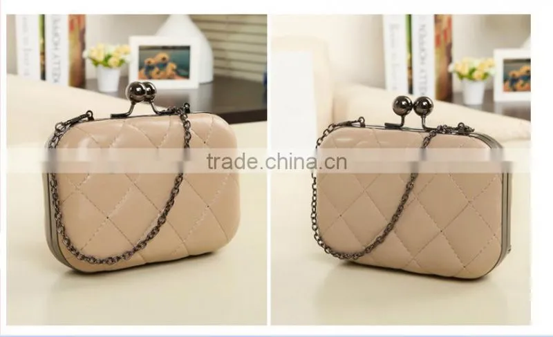 Simple casual small box bag for evening party