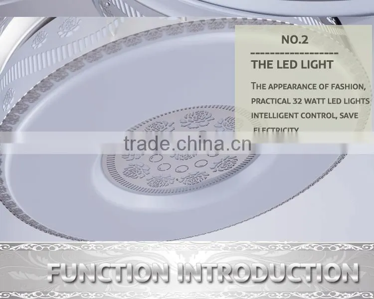 Restaurant Elegant Bladeless Ceiling Fan